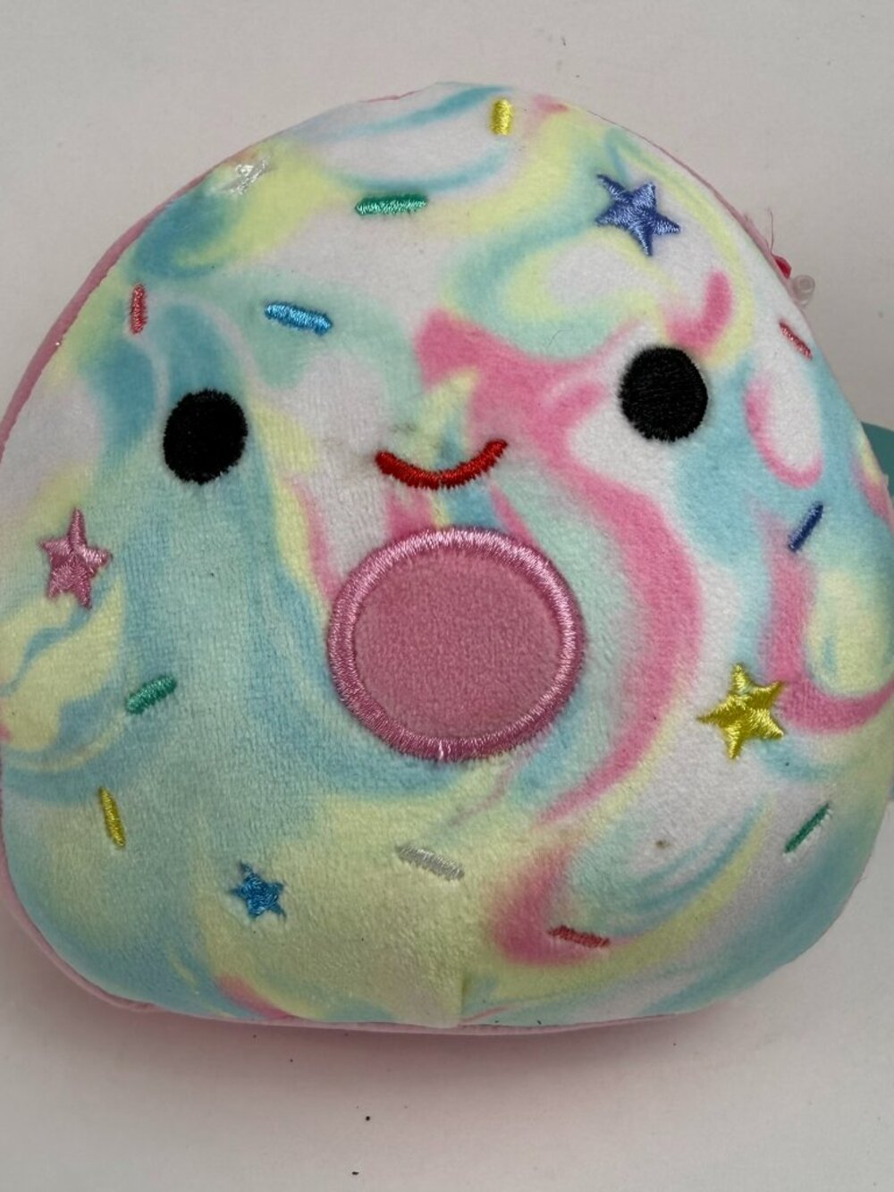 Squishmallow Roberta The Donut 5" Plush S5 #2661 Jazwares Tie Dye Stain Flaw